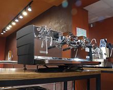 Кофемашина эспрессо рожковая Victoria Arduino Eagle Tempo 2 groups Matt Black, цвет корпуса черный 