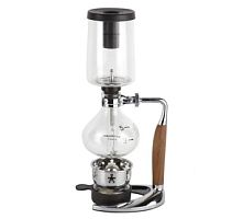 Сифон для варки чая и кофе MECATOC TCA-5 с деревянной ручкой CT-TCA-5WOOD 