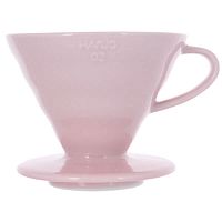 Воронка для кофе HARIO V60 керамическая, розовая. 