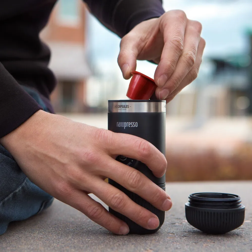 Кофеварка ручная WACACO Nanopresso + NS Адаптер Wacaco Nanopresso.  фото 5