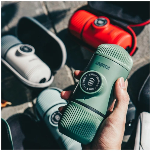 Кофеварка ручная WACACO Nanopresso цвет Moss Green WCCMSGR  фото 4
