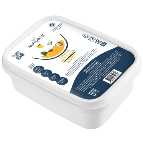 Микс Пина Колада АГРОБАР, пюре 250 гр  фото 2