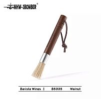 Кисточка MHW-3BOMBER Barista Wings для очистки кофемолки, бук-орех, B5335 