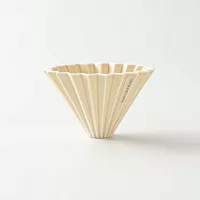 Воронка ORIGAMI Dripper M Matt Beige (керамика), цвет бежевый 