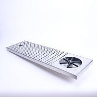 Ринзер мойка для питчеров и стаканов COFFEESTATE Barista Tools, стальная, размер 608х180х22 мм 