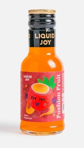 Маракуйя LIQUID JOY сироп, бутылка стекло 100 мл. 