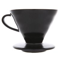 Воронка для кофе HARIO V60 керамическая,черная матовая. 