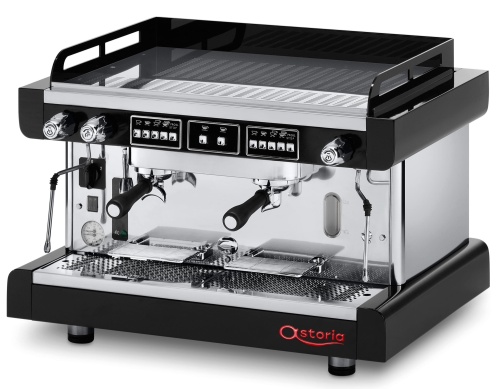 Кофемашина эспрессо рожковая Astoria Pratic Avant SAE, 2 высокие группы, цвет чёрный 