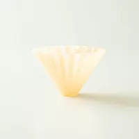 Воронка ORIGAMI Dripper Air M Matt Beige (пластик), цвет бежевый  