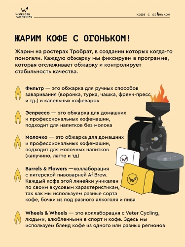 Бразилия Родомуньо СВАРЩИЦА ЕКАТЕРИНА (для эспрессо) кофе в зернах, упак. 250 г.  фото 3