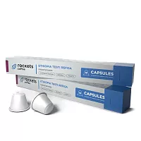 Ethiopia Testi Refisa ROCKETS COFFEE кофе молотый в капсулах Nespresso, упак. 10 шт. 