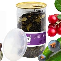 Душевный Премиум ПЧК чай черный листовой, упак. банка 90 г. 