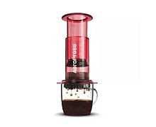 Кофеварка ручная Аэропресс (Aeropress) Red, красная, 90RD05 