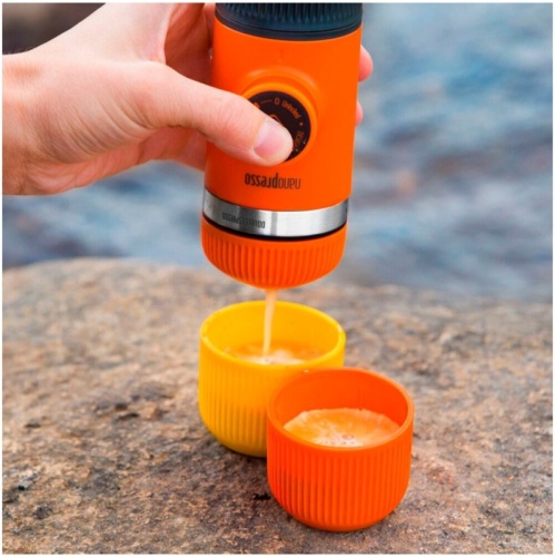 Кофеварка ручная WACACO Nanopresso Orange Patrol  фото 4
