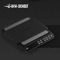 Весы электронные с таймером для кофе MHW-3BOMBER Formula Smart Coffee Scale ES5486B, черные 