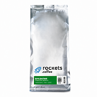 Бразилия ROCKETS COFFEE (для эспрессо) кофе в зернах, упак. 1 кг. 