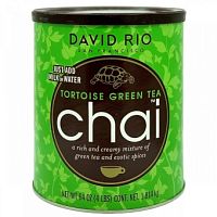 Чай Латте Tortoise Green Tea DAVID RIO смесь на основе экстрактов чая ж/б 1816 г. 