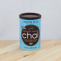Чай Латте Elephant Vanilla DAVID RIO смесь на основе экстрактов чая ж/б 398 г. 
