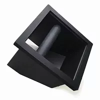 Нок-бокс ящик для кофейных отходов AnyBar Counter Top SS ctss, черный, втраиваемый, VK1909006B 