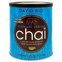 Чай Латте Elephant Vanilla DAVID RIO смесь на основе экстрактов чая ж/б 1816 г. 