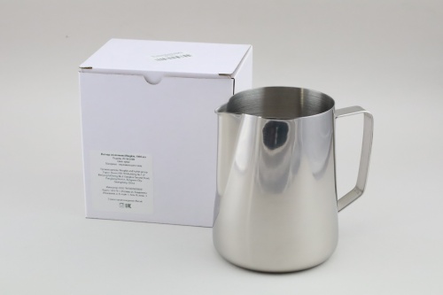 Питчер (молочник) Wingkin стальной емкость 1000 мл  фото 6