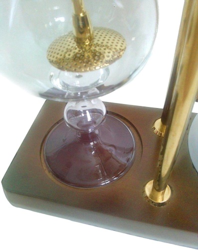 Сифон балансирующий BELGIUM COFFEE MAKER, золото, 380 мл.  фото 4