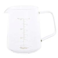 Сервировочный чайник TIAMO HG2186 стеклянный, прозарчный объем 400 мл 