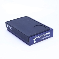 Коврик для темпинга COFFEESTATE Barista Tools, резиновый, чёрный, размер 20,3x15 см 