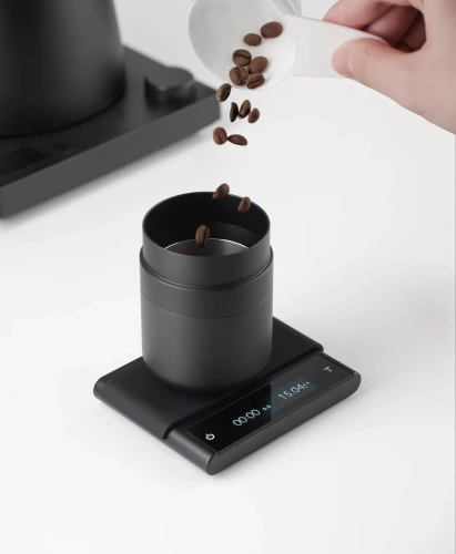 Весы бытовые VARIA AKU mini Scale. Цвет белый  фото 3