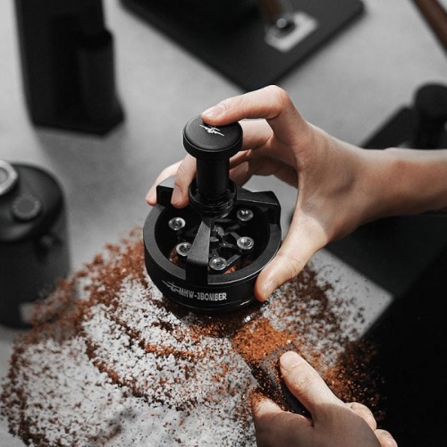 Распределитель для кофе MHW 3BOMBER YU Series Infinite Coffee Cyclone Needle 58.35mm черный T5849-OS  фото 7