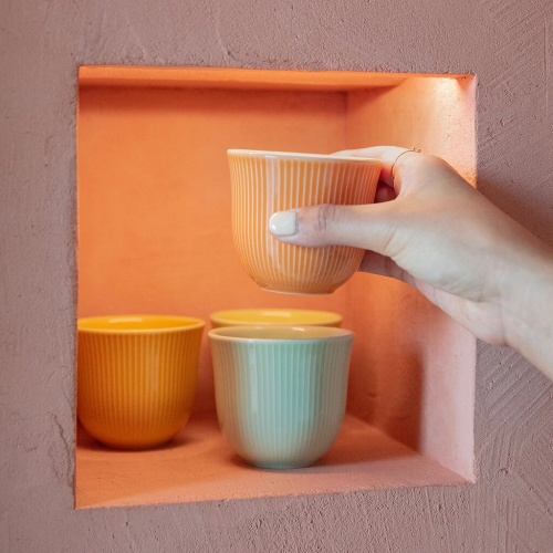 Чашка Loveramics Embossed Tasting Cup 150ml, цвет: светло-голубой (Celadon Blue) C099-33BCL  фото 4