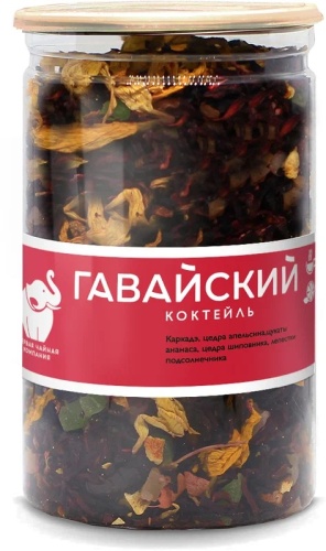 Гавайский Коктейль ПЧК чайный напиток, упак. банка 155 г. 