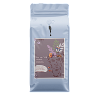 Salvador Auchapan AUGUST COFFEE (для эспрессо) кофе в зернах, упак. 1 кг. 