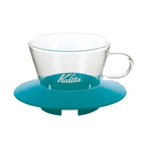 Воронка для приготовления кофе KALITA Wave Glass Drippers 155 Green 