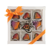 Коллекция авторских конфет с начинкой "Choco Ren Chocolate" 85 гр. 