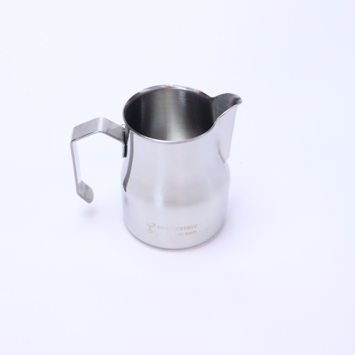 Питчер молочник для капучино и латте COFFEESTATE Barista Tools MT Style, стальной, объём 350 мл  фото 6