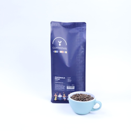 Guatemala Decaf COFFEESTATE (для эспрессо) кофе в зёрнах, упак. 1 кг. 