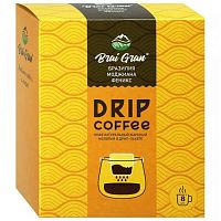 Бразилия Моджиана Феникс BRAI GRAN кофе молотый в ДРИП-ПАКЕТЕ, упак. 8 шт по 8 г 