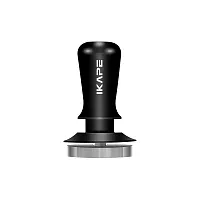 Темпер для кофе IKAPE V3 Calibrated — с фиксированным давлением 30 lbs, 58 мм, база сталь, черный 