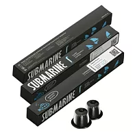 Мексика Веракрус SUBMARINE кофе молотый в капсулах Nespresso, упак. 10 шт. 
