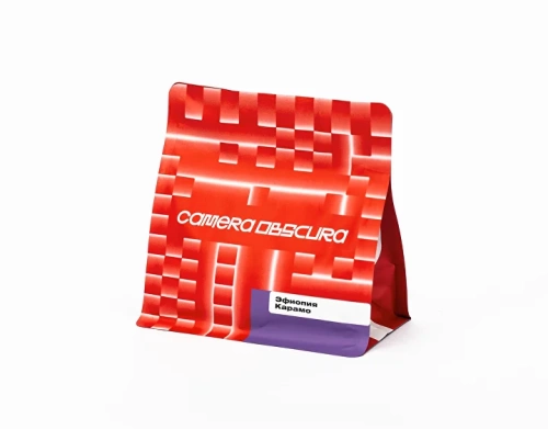 Эфиопия Карамо CAMERA OBSCURA (под фильтр) кофе в зернах, упак. 250 г. 