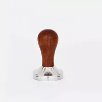 Темпер AnyBar Tulip D58, с деревянной ручкой, темное дерево 