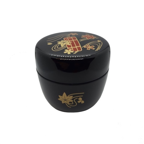 Баночка для матча (нацумэ) ORIGAMI TEA чёрная, арт. 803-21-724 