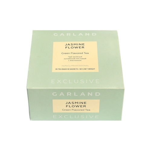 Жасмин GARLAND EXCLUSIVE чай зеленый пакетированный, упак. 20х4 г. 