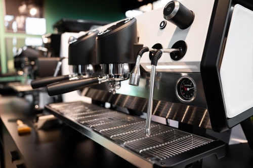 Кофемашина эспрессо рожковая Sanremo D8 2 высокие группы, подсветка групп, черная, D8Q411260801  фото 8