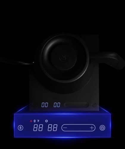 Чайник электрический с носиком gooseneck Timemore Fish Smart Pro 70THP070AA001, черный, объем 900 мл  фото 4