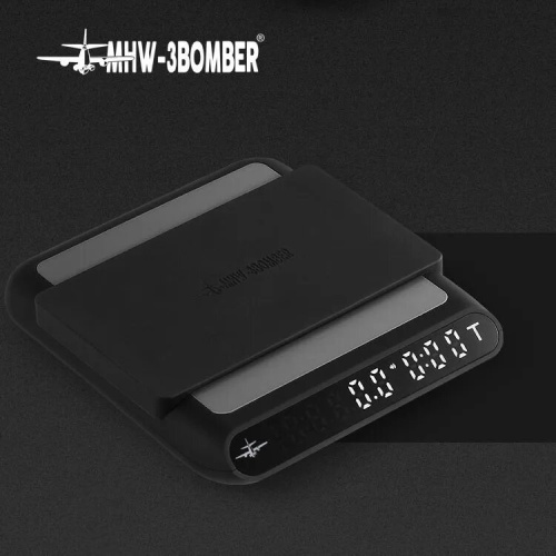 Весы электронные с таймером для кофе MHW-3BOMBER Formula Smart Coffee Scale ES5486B, черные  фото 4