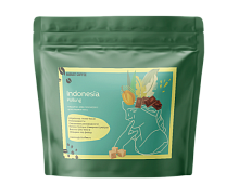 Indonesia Pollung AUGUST COFFEE (под фильтр) кофе в зернах, упак. 200 г. 