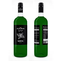 Сироп Мята АГРОБАР, бутылка стекло 1 л. 