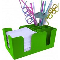 Органайзер барный для салфеток и украшений MG МАСТЕРГЛАСС ярко-зеленая, арт. 1774 